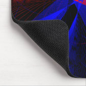 Bosbessen Kleur Abstract Geometrisch Muismatje Muismat (Hoek)