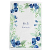 Bosbessen Midsummer Rustieke Bespen Bruiloft Medium Cadeauzakje (Achterkant)