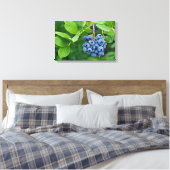bosbessen op struik canvas afdruk (Insitu (Slaapkamer))