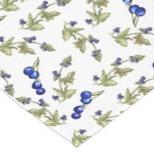 bosbessen op tafelblad voor wijnstokken korte tafelloper (Hoek)