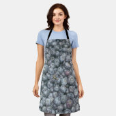 Bosbessen Schort (Gedragen)