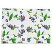 Bosbessen Summer Fruit Waterverf Groot Cadeauzakje (Achterkant)