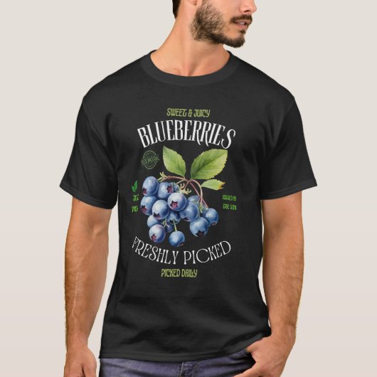 Bosbessen T-shirt (Voorkant)
