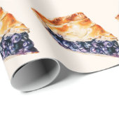 Bosbessen Taart Cadeaupapier (Rol Hoek)