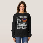 Bosbessen Taart Kleding Geweldig Taarten Ontwer Trui (Voorkant volledig)