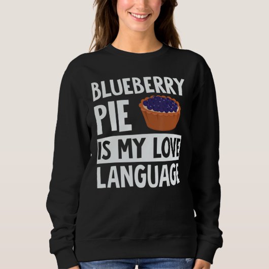 Bosbessen Taart Kleding Geweldig Taarten Ontwer Trui (Voorkant)