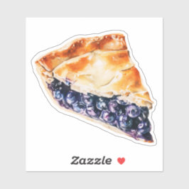 Bosbessen Taart Sticker