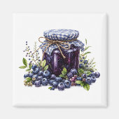 Bosbessenjam Magneet (Voorkant)