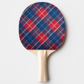 Bosbessenjam Plaid Tafeltennisbatje (Voorkant)