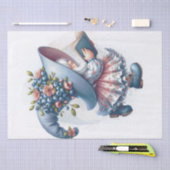 bosbessenkabouter tissuepapier (Craft)