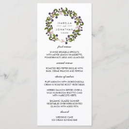 Bosbessenkrans  | bruiloft Menu