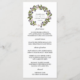 Bosbessenkrans  | bruiloft Menu