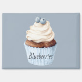 Bosbessenmuffin Magneet (Voorkant)