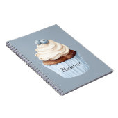 Bosbessenmuffin Notitieboek (Rechterzijde)