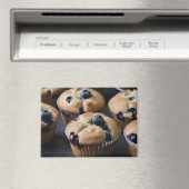 Bosbessenmuffins Magneet (Insitu (Vaatwasser))