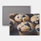 Bosbessenmuffins Magneet (Voorkant / Achterkant)