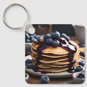 Bosbessenpannenkoeken Sleutelhanger