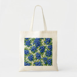 Bosbessenpatroon Tote Bag