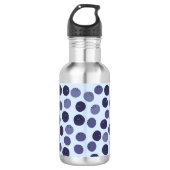 Bosbessenpatroon Waterfles (Voorkant)