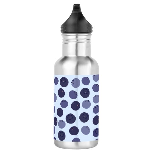 Bosbessenpatroon Waterfles (Rechts)