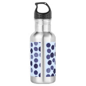 Bosbessenpatroon Waterfles (Achterkant)