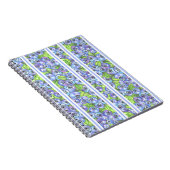 bosbessenstrepen notitieboek (Rechterzijde)