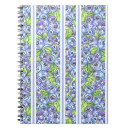 bosbessenstrepen notitieboek