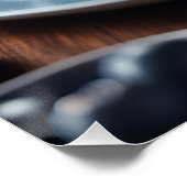 Bosbessenwafels Perfect Poster (Hoek)