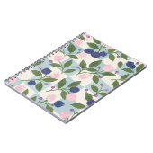 Bosbessetuin Bloem notebook  Notitieboek (Linkerzijde)