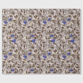 Bosbesstruik, William Morris Cadeaupapier (Vlak)