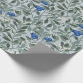 Bosbesstruik, William Morris Cadeaupapier (Hoek)