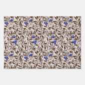 Bosbesstruik, William Morris Inpakpapier Vel (Voorkant 3)