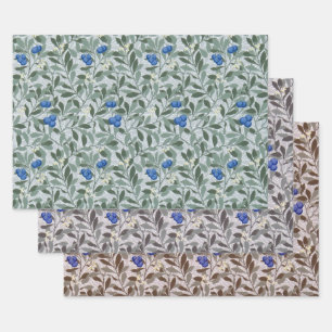 Bosbesstruik, William Morris Inpakpapier Vel