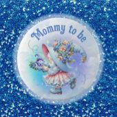 Bosbeswensen Kabouter Kus Bash-knop Ronde Button 6,0 Cm