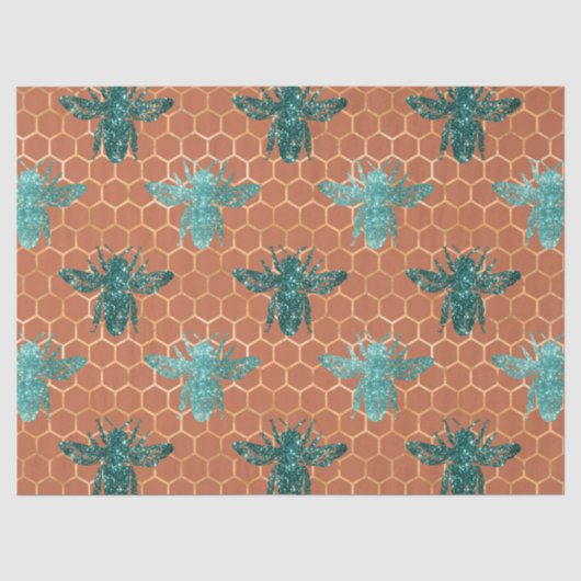 Bosbijd Serie Ontwerp 15 Tissuepapier (Voorkant)