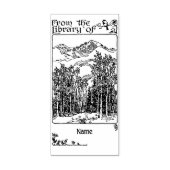 Bosbladwijzer Rubberstempel (Afrduk)