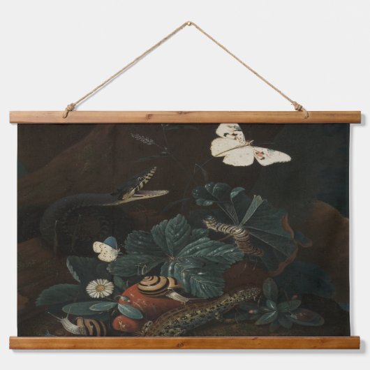  bosbodem stilleven hangend wandkleed (Voorkant)