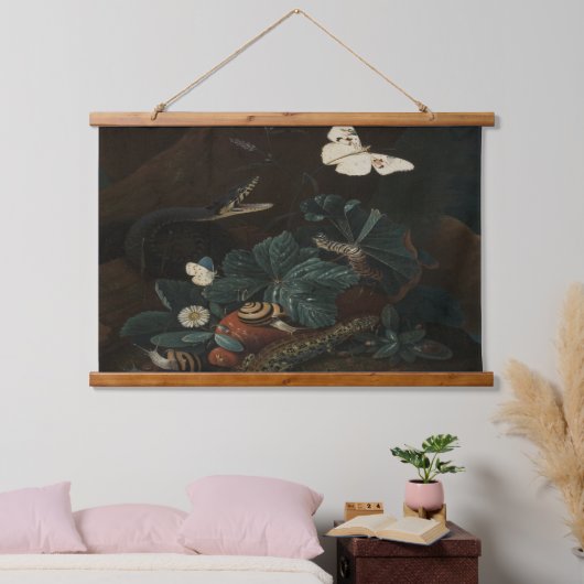 bosbodem stilleven hangend wandkleed (Slaapkamer)