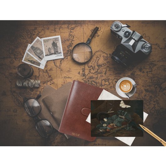  bosbodem stilleven kaart