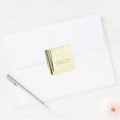 Bosbomen begunstigen Sticker of Envelope Seal - Gr (Envelop)