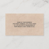 bosbomen | landschapsarchitectuur | hovenier visitekaartje (Achterkant)