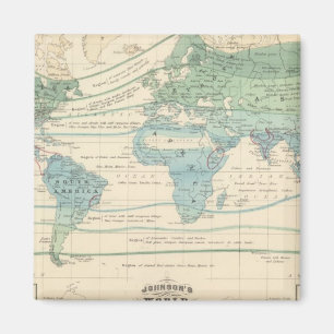 Bosbomen, nuttige Planten en mineralen Magneet