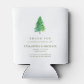 Bosboom Bloem Klassieke Bruiloft Blikjeskoeler (Achterkant)