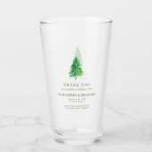 Bosboom bloem Modern Eenvoudig Huwelijk Glas (Voorkant)