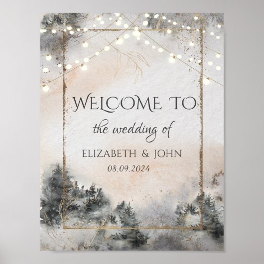 Bosboom Bossen Poster (Voorkant)