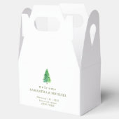 Bosboom Elegante Bloem Bloemen Bedankdoosjes (Geopend)