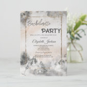 Bosboom Woodland Bachelorette Kaart (Staand voorkant)