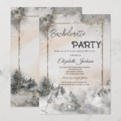 Bosboom Woodland Bachelorette Kaart (Voorkant / Achterkant)