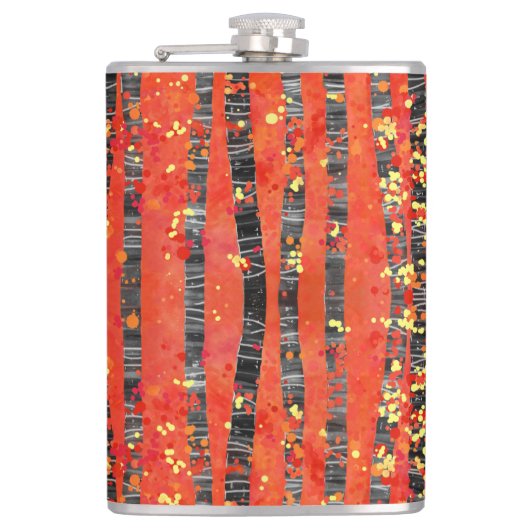 Bosboombos Rood Heupfles (Voorkant)