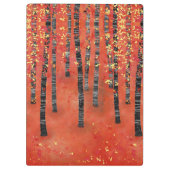 Bosboombos Rood Klembord (Achterkant)
